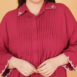 Indietoga Embroidered Tunic With Trousers Co-Ords image 3