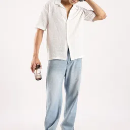 Blu MNKY Men Classic Casual Shirt-picture-12