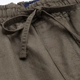 Nautica Men Linen Cotton Slim Fit Regular Trousers image 5