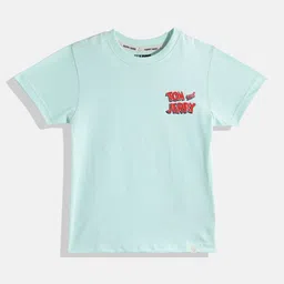 Happy Faces Boys Pure Cotton Tom & Jerry Printed T-shirt-picture-18