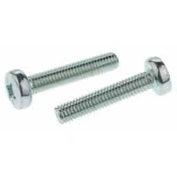 RS PRO Machine Screw M5x25 mm Steel Pozidriv Pan Headed DIN 7985Z, 553649-image-37