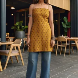 SZN Women Floral Printed Short Kurta-picture-21