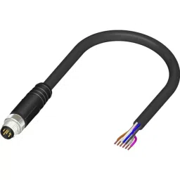 RS PRO Actuator Cable Straight Male 6 way M8 to Unterminated Sensor 2 m, 2305670-picture-42