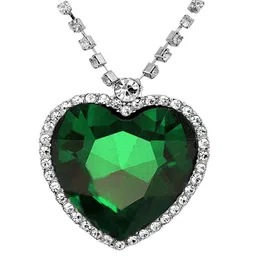 Shayna Silver-Plated Heart Shaped Pendants with Chains image 2