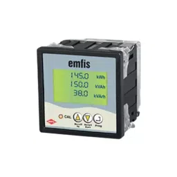HPL Multi Function Meter Three Line LCD Display Three Phase Flush Mounted 96x96 sq. mm, Emfis-201-picture-26