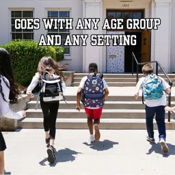 BAD HABIT Unisex Kids Backpack image 2