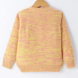 Wingsfield Full Sleeves Rainbow Embroidered Sweater - Multi Colour image 2