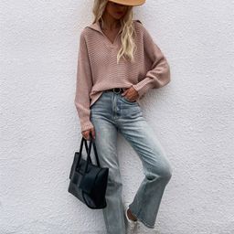 Oh Rare Women Striped Pullover-picture-32