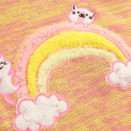 Wingsfield Full Sleeves Rainbow Embroidered Sweater - Multi Colour image 3