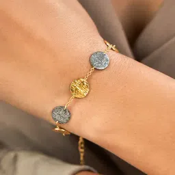 Shaya 92.5 Sterling Silver Hint of Shimmer Confetti Bracelet for Women-picture-16