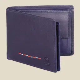 Kara Blue Leather Wallet image 1