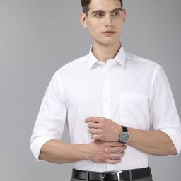 Arrow Pure Cotton Manhattan Slim Fit Formal Shirt-picture-8