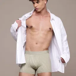 Calvin Klein Underwear Low Rise Brand logo Printed Short Trunk-image-24
