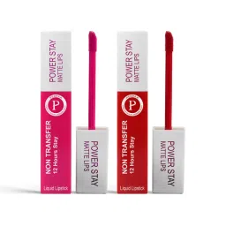PERPAA Beauty Power Stay Matte Liquid Lipstick - Set Of 2 image 1