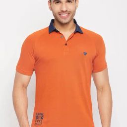 Club York Orange Regular fit Polo T-Shirt-picture-48