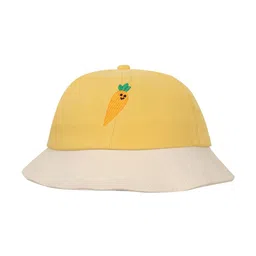 FabSeasons Unisex Kids Yellow Caps-image-74