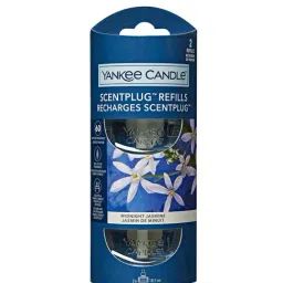 Yankee Candle 2-Piece Transparent Midnight Jasmine Scent Plug Refill Set image 2