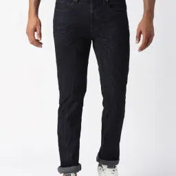 Pepe Jeans VAPOUR Navy Lightly Washed Slim Fit Jeans-picture-39