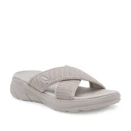 Red Tape Women's Beige Cross Strap Sandals image 3