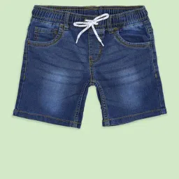 Pantaloons Baby Kids Blue Regular Fit Shorts-picture-20