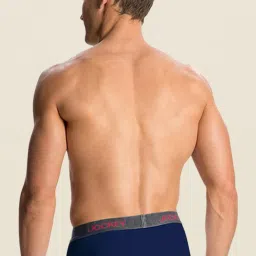 Jockey US59 Navy Super Combed Cotton Briefs with Ultrasoft Waistband image 2