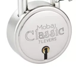Mobaj Classic 55 mm Steel SNF Finish 3 Keys Padlock image 2