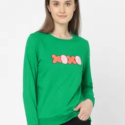 Vero Moda Women Green Sweatshirt-picture-26