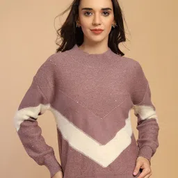 Gipsy Women Self Design Pullover Sweater-picture-20
