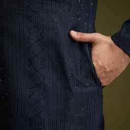 Anouk Men Embroidered Kurta image 3