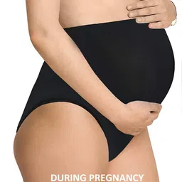 momtobe Women's Cotton Maternity Panty (Pack of3) image 2