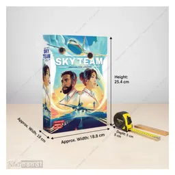 Kids Mandi SKY TEAM Cooperative Board Game | Strategy Fun | 2 Player Card Game | Family Gift Idea | Toys & Games image 2