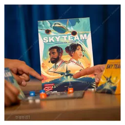 Kids Mandi SKY TEAM Cooperative Board Game | Strategy Fun | 2 Player Card Game | Family Gift Idea | Toys & Games image 5