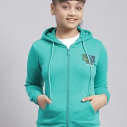 Monte Carlo Kids Green Solid Full Sleeves Sweatshirt-picture-19