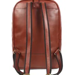 Celtic Brown Leather Backpack image 4