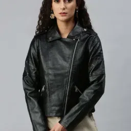 London Rag Black Regular Fit Jacket-image-9