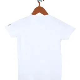 Monte Carlo Kids White Printed T-Shirt image 2