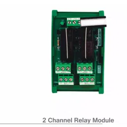 Salzer RMS042P230AC Relay Module 2 Changeover 230V AC Suitable for OMRON, Green image 2