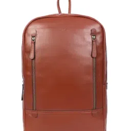 Celtic Brown Leather Backpack image 3