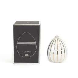 Home4U Ladenac Bois De Roussie Gold & White Wax Candle-picture-16