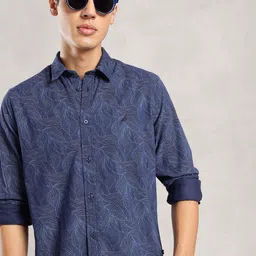 Nautica Pure Cotton Classic Fit Tropical Printed Corduroy Shirt-picture-32