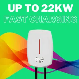 AcePoint 22 kW 32 A Three Phase Type 2 LED Indicator EV Charger Cable Length 20 ft for Cars image 3