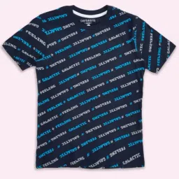 Pantaloons Junior Navy Cotton Printed T-Shirt-picture-25