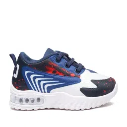 Tiny Bugs Kids Navy & White Lace Up Shoes-image-33