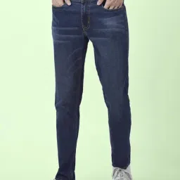 People by Pantaloons Dark Blue Slim Fit Jeans-picture-16