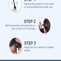 VILFLY 540 Ultra Sharp Derma Roller - Black image 5