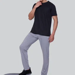 A & Y Men Mid-Rise Breathable Trackpants image 4