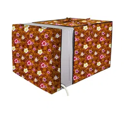 Stylista Orange Printed Waterproof Air Conditioner Covers-picture-18