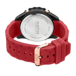 REACTION KENNETH COLE Men Black Dial & Red Straps Digital Watch KRWGP2191403 image 3