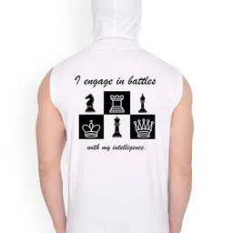 Fashnobic Engage Back Printed Hooded Gym Vest FB-106_W_Back_pt-231 image 2