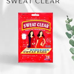 Sweat Clear Disposable Underarms Sweat Pads - 10 Pcs image 2